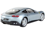Ferrari Roma Gray Metallic "Race + Play" Series 1/24 Diecast Model Car by Bburago image 3