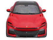 Ferrari Purosangue Red with Sunroof "Race + Play" Series 1/24 Diecast Model Car by Bburago image 3