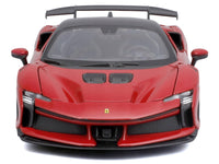 Bburago Ferrari SF90 XX Stradale red black top Race and Play 1:24 26032RD, product image 4