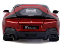 Ferrari 12Cilindri Red Metallic with Black Top "Race + Play" Series 1/24 Diecast Model Car by Bburago image 5