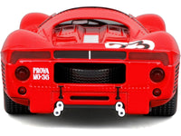 Ferrari 330 P4 #23 Lorenzo Bandini - Chris Amon "Ferrari S.P.A." Winner "24 Hours of Daytona" (1967) "Racing" Series 1/24 Diecast Model Car by Bburago image 5