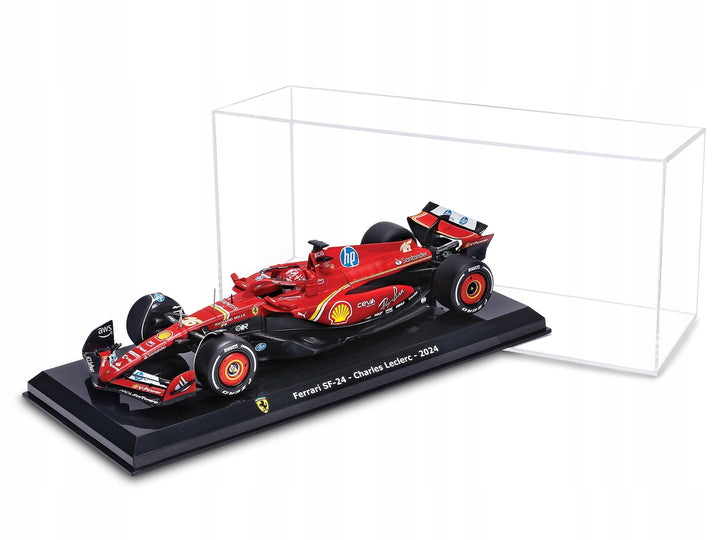 Ferrari SF-24 #16 Charles Leclerc Formula One F1 World Championship (2024) "Formula Racing" Series 1/24 Diecast Model Car by Bburago image 2