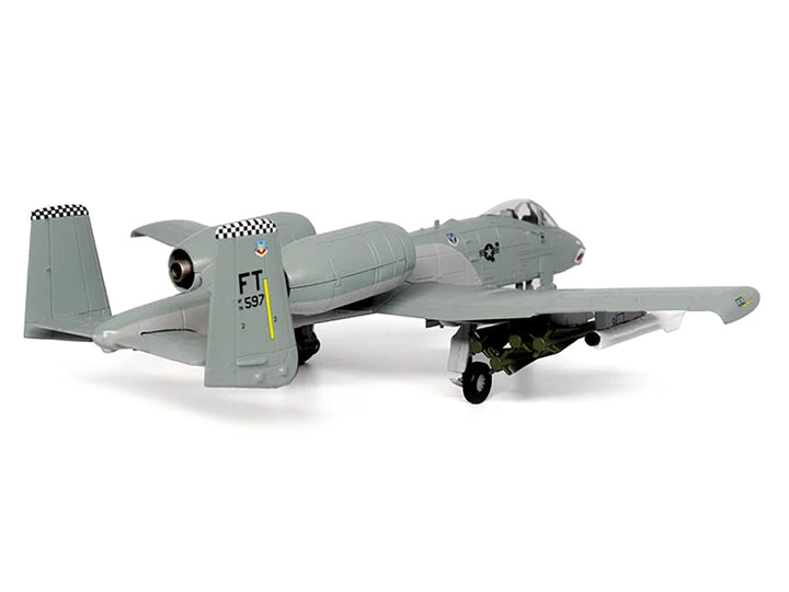 Fairchild Republic A-10 Thunderbolt II "Warthog" Attack Aircraft "75th Fighter Squadron 23rd Fighter Group Bagram AFB Afghanistan" (2011) United States Air Force 1/72 Diecast Model by Militaria Die Cast image 2