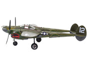Lockheed P-38 Lightning Fighter Aircraft "Haleakala II 80th FG 459th FS Twin Dragons" (1944) United States Army Air Forces 1/72 Diecast Model by Militaria Die Cast image 3