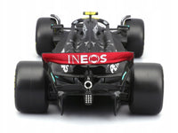 Mercedes-AMG F1 W14 E Performance #44 Lewis Hamilton "Petronas" Formula One F1 "World Championship" (2023) with Driver Figure "Race" Series 1/24 Diecast Model Car by Bburago image 4