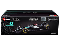 Bburago 2024 Mercedes-AMG W15 number 63 George Russell 1:24 28063GR, product image 3