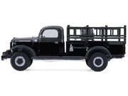 1946 Dodge Power Wagon Fire Truck Black "Black Bandit" Series 30 1/64 Diecast Model Car by Greenlight image 2