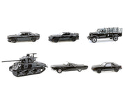"Black Bandit" 6 piece Set Series 30 1/64 Diecast Model Cars by Greenlight image 2
