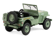 1942 Willy's MB Jeep Olive Green "America 250 Edition" "Anniversary Collection" Series 18 1/64 Diecast Model Car by Greenlight image 3