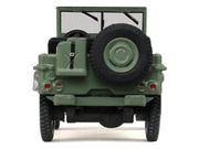 1942 Willy's MB Jeep Olive Green "America 250 Edition" "Anniversary Collection" Series 18 1/64 Diecast Model Car by Greenlight image 4