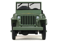 1942 Willy's MB Jeep Olive Green "America 250 Edition" "Anniversary Collection" Series 18 1/64 Diecast Model Car by Greenlight image 5
