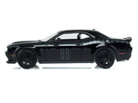 2017 Dodge Challenger SRT Hellcat Widebody Black "Black Bandit" Series 31 1/64 Diecast Model Car by Greenlight image 2