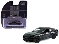 GreenLight 1:64 2024 Ford Mustang GT Convertible Black Bandit example for the Muncle Mikes GreenLight Club; monthly selection varies.