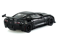 2019 Chevrolet Corvette ZR1 Black "Black Bandit" Series 31 1/64 Diecast Model Car by Greenlight image 3