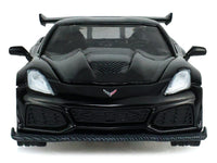 2019 Chevrolet Corvette ZR1 Black "Black Bandit" Series 31 1/64 Diecast Model Car by Greenlight image 4