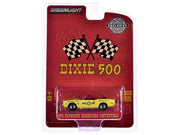 1971 Plymouth Barracuda Convertible "Dixie 500 Pace Car" Yellow "Hobby Exclusive" Series 1/64 Diecast Model Car by Greenlight image 3