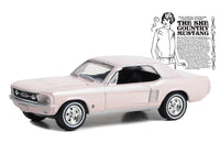 1967 Ford Mustang Coupe "She Country Special - Bill Goodro Ford Denver Colorado" Bermuda Sand "Hobby Exclusive" Series 1/64 Diecast Model Car by Greenlight image 2