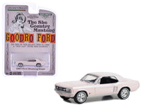 1967 Ford Mustang Coupe "She Country Special - Bill Goodro Ford Denver Colorado" Bermuda Sand "Hobby Exclusive" Series 1/64 Diecast Model Car by Greenlight image 3