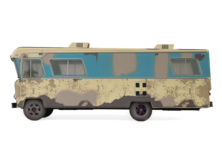 1972 Condor II RV (Recreational Vehicle) "Going on Vacation" Evergreen (Weathered) "Hobby Exclusive" Series 1/64 Diecast Model Car by Greenlight image 2