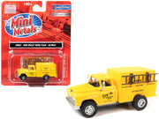 1955 Chevrolet Utility Truck Yellow "Song Co. Refrigeration and Heating" 1/87 (HO) Scale Model by Classic Metal Works image 2