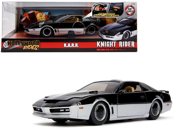Jada 1:24 Knight Rider K.A.R.R. example for the Muncle Mikes Jada Hollywood Rides Club; exact monthly selection varies.