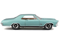 Maisto 1965 Buick Riviera Gran Sport light blue metallic Special Edition 1:26 31214BL, view 1