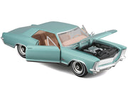 1965 Buick Riviera Gran Sport Light Blue Metallic "Special Edition" Series 1/26 Diecast Model Car by Maisto image 2