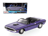 Maisto 1970 Dodge Challenger RT convertible purple 1:24 31264PUR, product image 2