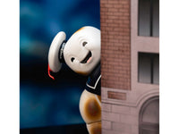 "Ghostbusters" 6" Stay Puft Marshmallow Man Figure with Nano Ecto-1 Car Diorama Set "Ghostbusters" (1984) Movie "Next Level" Series Model by Jada image 3