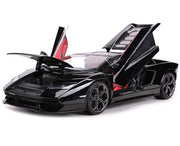 Lamborghini Countach LPI 800-4 Black with Red Interior "Special Edition" 1/18 Diecast Model Car by Maisto image 2