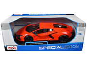 Lamborghini Revuelto Orange "Special Edition" Series 1/18 Diecast Model Car by Maisto image 2