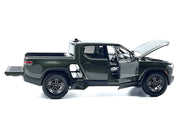 Rivian R1T Pickup Truck Dark Green Metallic with Sunroof "Special Edition" Series 1/18 Diecast Model Car by Maisto image 4