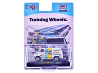 1972 Chevrolet G10 Van "Chevrolet Mobile Service Training" White with Graphics Limited Edition to 4400 pieces Worldwide 1/64 Diecast Model Car by M2 Machines image 3