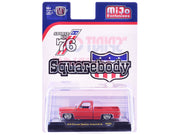 1976 Chevrolet Silverado Bonanza-10 Pickup Truck "Spirit of '76" Red Limited Edition to 12750 pieces Worldwide 1/64 Diecast Model Car by M2 Machines image 3
