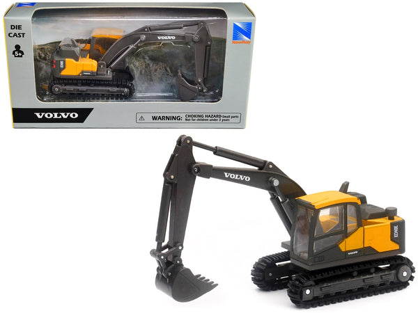 New Ray Volvo EC140E track-type excavator yellow 32113, product image 1