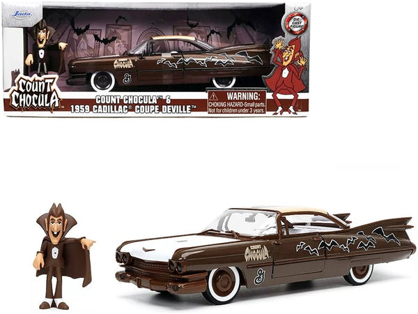 Jada 1959 Cadillac Coupe DeVille Count Chocula figure 1:24 32204, product image 1