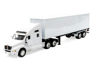Kenworth T2000 Truck White with White Container "Transporter" Series 1/32 Diecast Model by Welly image 2