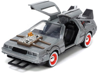 Jada 32290 DeLorean Time Machine, Back to the Future Part III, 1:32 diecast model