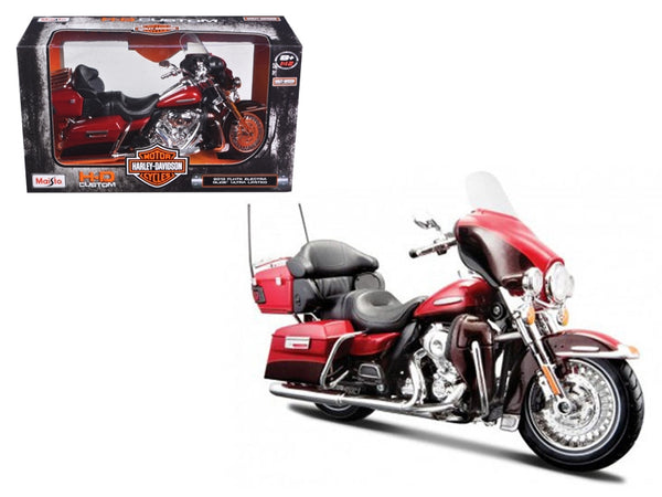 2013 Harley-Davidson FLHTK Electra Glide Ultra Limited, red, Maisto 1:12