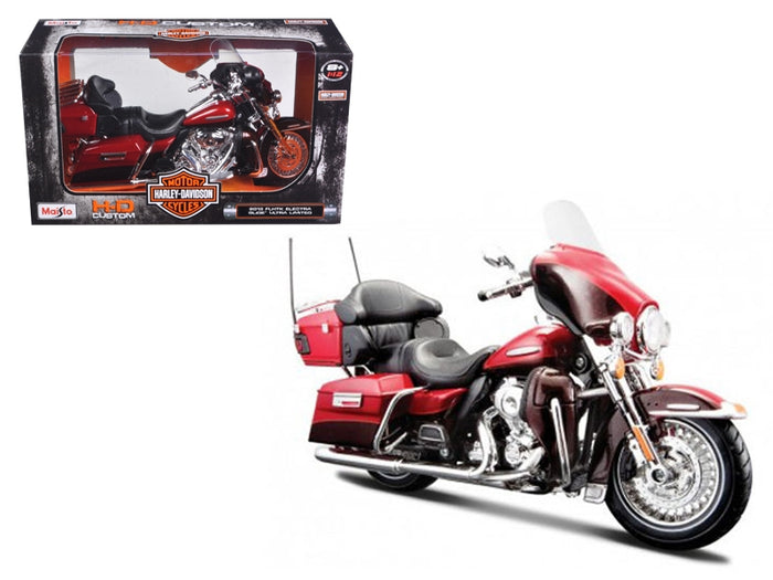 2013 Harley-Davidson FLHTK Electra Glide Ultra Limited, red, Maisto 1:12