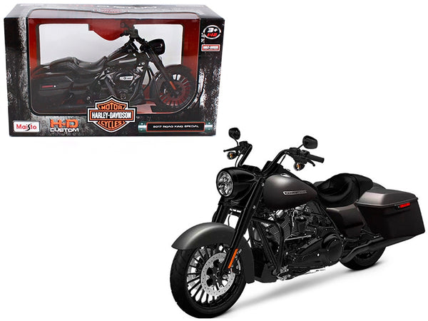 2017 Harley-Davidson Road King Special, black, Maisto 1:12