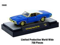"Auto-Thentics" 6 piece Set Release 105 IN DISPLAY CASES Limited Edition 1/64 Diecast Model Cars by M2 Machines image 2