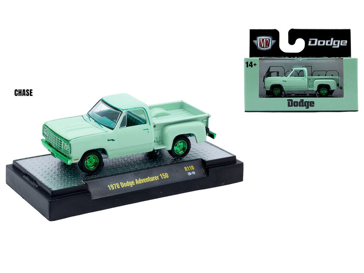 "Auto-Thentics" 6 piece Set Release 110 IN DISPLAY CASES Limited Edition 1/64 Diecast Model Cars by M2 Machines image 2