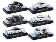 "Auto-Thentics" 6 piece Set Release S154 IN DISPLAY CASES Limited Edition 1/64 Diecast Model Cars by M2 Machines
