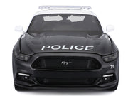 2015 Ford Mustang GT 5.0 "Police" Black and White "Authority" Series 1/24 Diecast Model Car by Maisto image 4