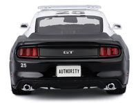 2015 Ford Mustang GT 5.0 "Police" Black and White "Authority" Series 1/24 Diecast Model Car by Maisto image 5