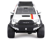 2023 Toyota Tacoma TRD PRO Off Road Pickup Truck White with Graphics and Roof Rack "Maisto Design" Series 1/27 Diecast Model Car Maisto image 4