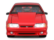 1993 Ford Mustang SVT Cobra Red "Classic Muscle" "Maisto Design" Series 1/24 Diecast Model Car by Maisto image 2