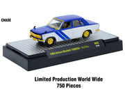 "Auto Meets" Set of 6 Cars IN DISPLAY CASES Release 93 Limited Edition 1/64 Diecast Model Cars by M2 Machines image 2