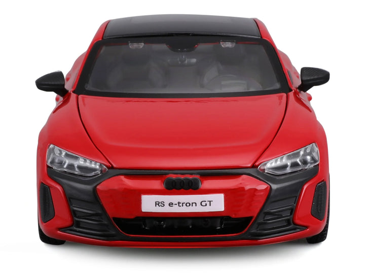 2022 Audi RS e-Tron GT Red with Black Top and Sunroof "Special Edition" Series 1/25 Diecast Model Car by Maisto image 2